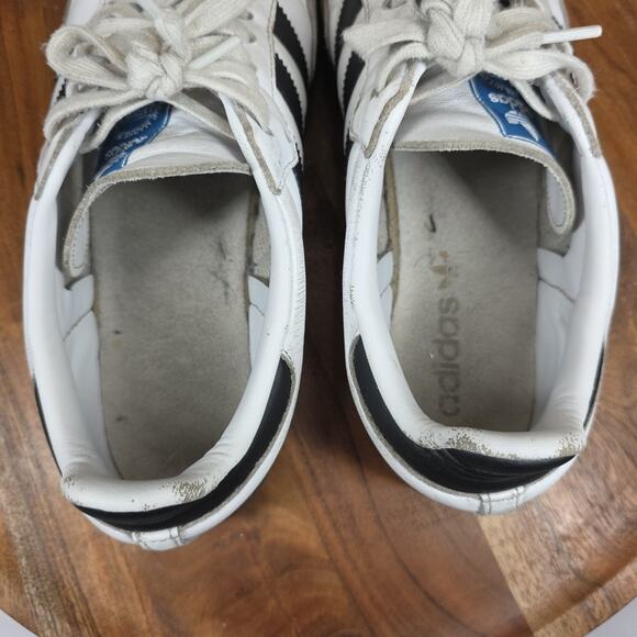 Adidas Samba Og Womens White Black Gum Size 9 Low Top Athletic Shoes Sneakers - Picture 7 of 11